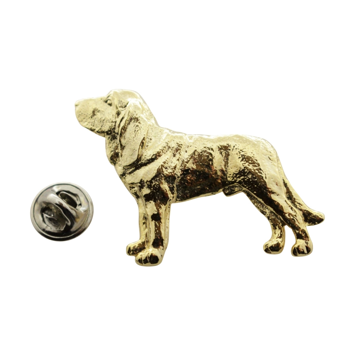 Bloodhound Pin ~ 24K Gold ~ Lapel Pin ~ Sarah's Treats & Treasures